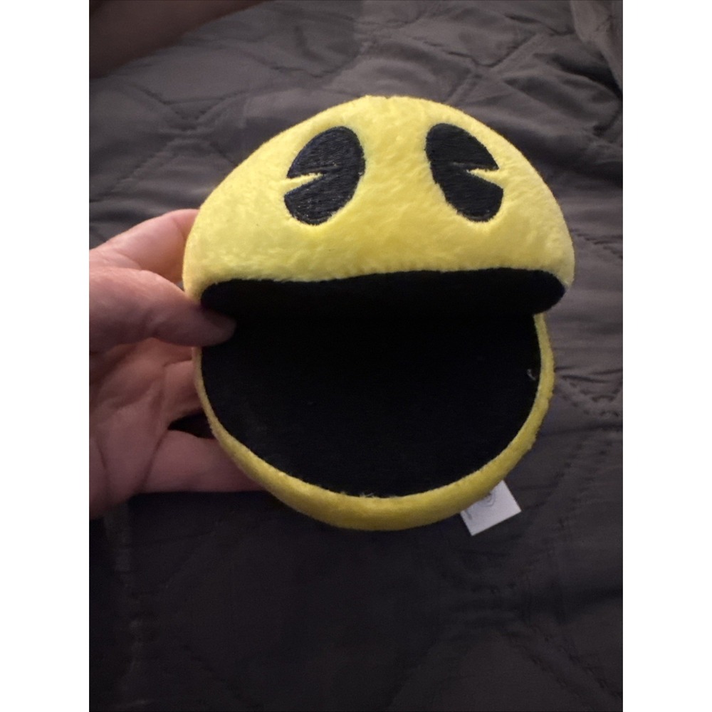 PAC-MAN 7" Battle Royale Bandai Yellow Plush Toy Factory Namco 2016